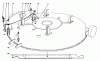 Toro 56155 (11-32) - 11-32 Rear Engine Rider, 1984 (4000001-4999999) Ersatzteile MULCHER KIT MODEL 59155 (OPTIONAL)