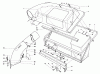 Toro 56155 (11-32) - 11-32 Rear Engine Rider, 1984 (4000001-4999999) Ersatzteile TWIN BAGGER GRASS CATCHER MODEL NO. 59122 (OPTIONAL)