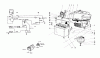 Toro 56155 (11-32) - 11-32 Rear Engine Rider, 1985 (5000001-5999999) Ersatzteile ENGINE ASSEMBLY