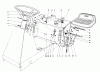 Toro 56155 (11-32) - 11-32 Rear Engine Rider, 1985 (5000001-5999999) Ersatzteile SEAT & STEERING WHEEL ASSEMBLY