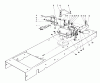 Toro 56155 (11-32) - 11-32 Rear Engine Rider, 1985 (5000001-5999999) Ersatzteile TRANSMISSION LINKAGE ASSEMBLY