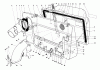 Toro 56155 (11-32) - 11-32 Rear Engine Rider, 1987 (7000001-7999999) Ersatzteile EASY-EMPTY GRASS CATCHER MODEL 59111 (OPTIONAL)