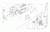 Toro 56155 (11-32) - 11-32 Rear Engine Rider, 1987 (7000001-7999999) Ersatzteile REAR AXLE ASSEMBLY