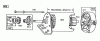 Toro 56170 (11-32) - 11-32 Professional, 1985 (5000001-5999999) Ersatzteile ENGINE BRIGGS & STRATTON MODEL NO. 253707-0177-01 #4