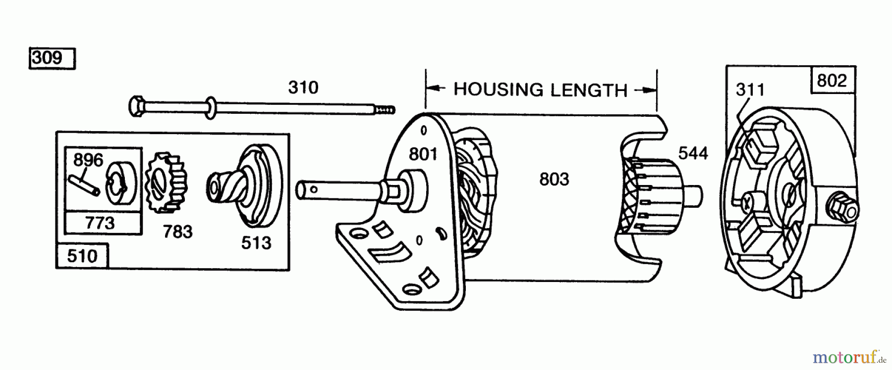  Toro Neu Mowers, Rear-Engine Rider 56170 (11-32) - Toro 11-32 Professional, 1985 (5000001-5999999) ENGINE BRIGGS & STRATTON MODEL NO. 253707-0177-01 #4