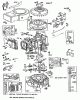 Toro 56177 (12-32) - 12-32 Rear Engine Rider, 1992 (2000001-2999999) Ersatzteile BRIGGS & STRATTON MODEL NO. 286707-0119-01