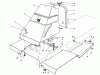 Toro 56177 (12-32) - 12-32 Rear Engine Rider, 1992 (2000001-2999999) Ersatzteile FRONT TOWER ASSEMBLY