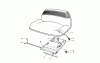 Toro 56185 (8-32) - 8-32 Rear Engine Rider, 1991 (1000001-1999999) Ersatzteile SEAT ASSEMBLY (FOR USE ON MODEL NO. 56195)