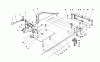 Toro 56185 (8-32) - 8-32 Rear Engine Rider, 1991 (1000001-1999999) Ersatzteile TRACTION ASSEMBLY