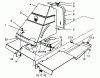 Toro 56185 (8-32) - 8-32 Rear Engine Rider, 1992 (2000001-2999999) Ersatzteile FRONT TOWER ASSEMBLY