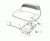 Toro 56190 (10-32) - 10-32 Recycler Rider, 1991 (1000001-1999999) Ersatzteile SEAT ASSEMBLY
