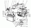 Toro 56190 (10-32) - 10-32 Recycler Rider, 1992 (2000001-2999999) Ersatzteile ENGINE ASSEMBLY
