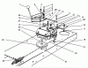 Toro 56190 (10-32) - 10-32 Recycler Rider, 1992 (2000001-2999999) Ersatzteile TRANSMISSION LINKAGE ASSEMBLY