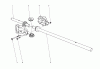 Toro 56575 - 25" Whirlwind Rider Electric, 1972 (2000001-2999999) Ersatzteile DIFFERENTIAL ASSEMBLY