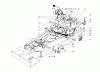 Toro 56575 - 25" Whirlwind Rider Electric, 1972 (2000001-2999999) Ersatzteile FRAME ASSEMBLY (ELECTRIC)