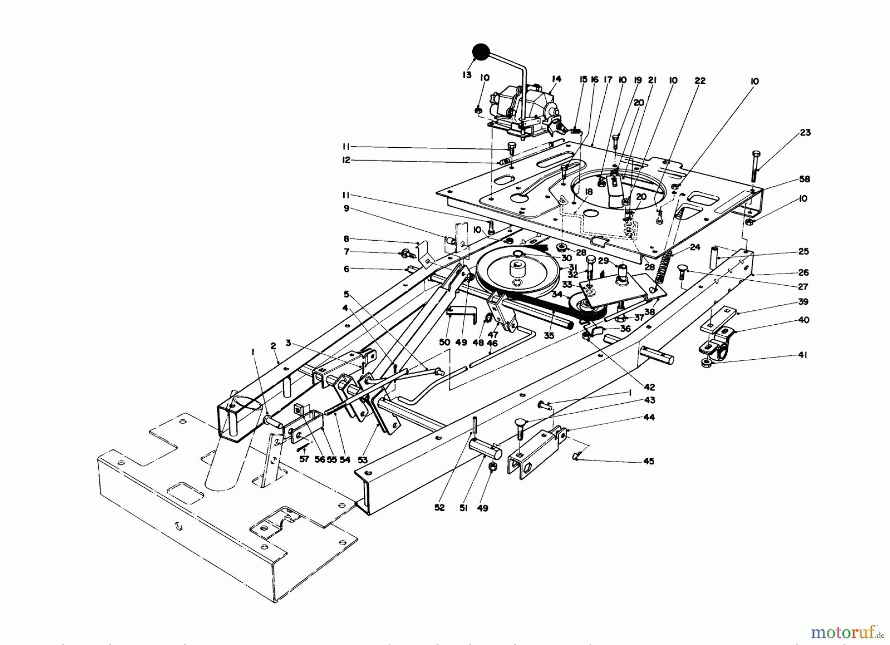 Toro Neu Mowers, Rear-Engine Rider 56525 - Toro 25