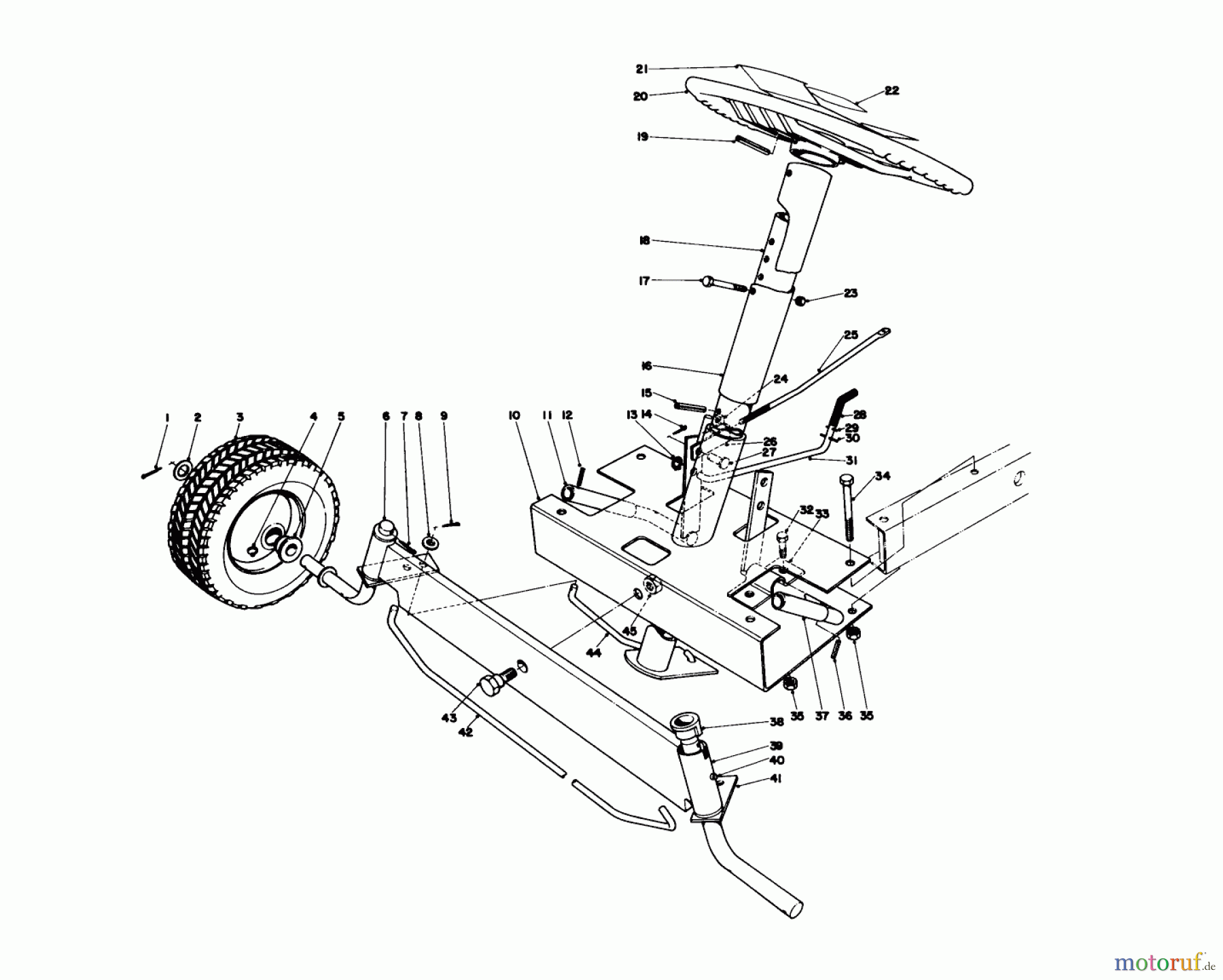 Toro Neu Mowers, Rear-Engine Rider 56575 - Toro 25