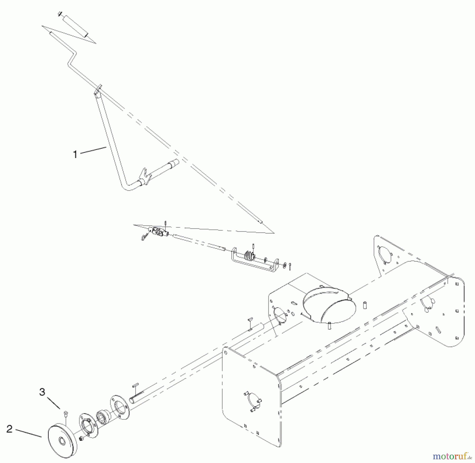 Toro Neu Accessories, Snow 105-1503 - Toro Adapter Kit, 2001 and Earlier 42