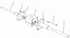 Toro 70040 (8-25) - 8-25 Rear Engine Rider, 1993 (39000001-39999999) Ersatzteile DIFFERENTIAL ASSEMBLY