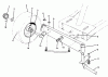 Toro 70040 (8-25) - 8-25 Rear Engine Rider, 1994 (49000001-49999999) Ersatzteile FRONT AXLE ASSEMBLY