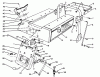 Toro 70040 (8-25) - 8-25 Rear Engine Rider, 1994 (49000001-49999999) Ersatzteile REAR BODY ASSEMBLY