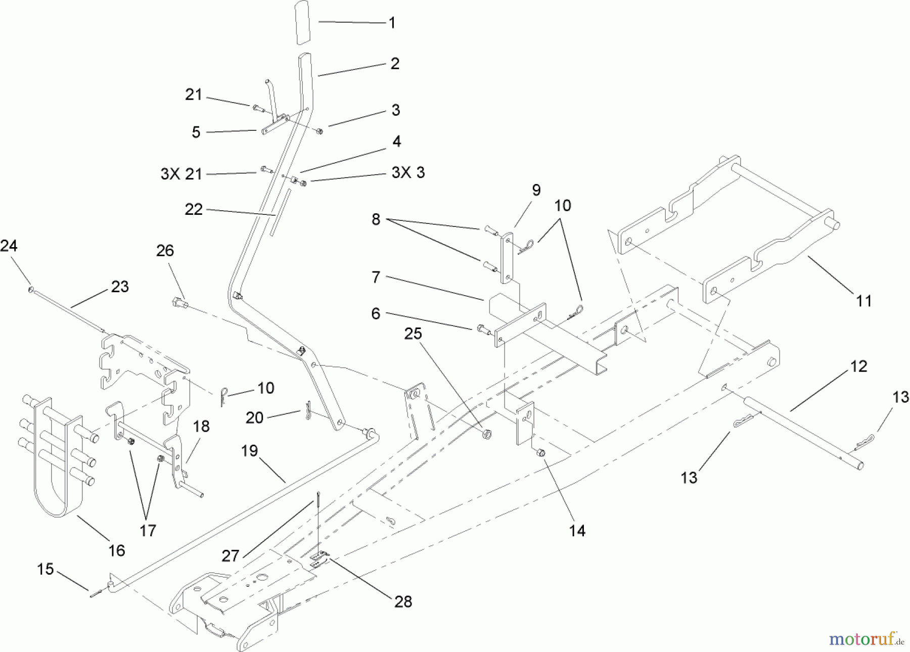 Toro Neu Accessories, Snow 106-8256 - Toro 48