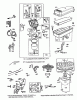 Toro 70040 (8-25) - 8-25 Rear Engine Rider, 1995 (59000001-59999999) Ersatzteile BRIGGS & STRATTON MODEL NO. 195707-0121-01 #2