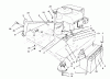 Toro 70040 (8-25) - 8-25 Rear Engine Rider, 1995 (59000001-59999999) Ersatzteile ENGINE ASSEMBLY