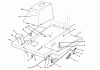 Toro 70040 (8-25) - 8-25 Rear Engine Rider, 1995 (59000001-59999999) Ersatzteile FRONT BODY ASSEMBLY