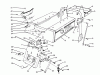 Toro 70040 (8-25) - 8-25 Rear Engine Rider, 1995 (59000001-59999999) Ersatzteile REAR BODY ASSEMBLY