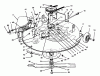 Toro 70040 (8-25) - 8-25 Rear Engine Rider, 1997 (7900001-7900578) Ersatzteile CUTTING UNIT ASSEMBLY