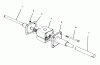 Toro 70040 (8-25) - 8-25 Rear Engine Rider, 1997 (7900001-7900578) Ersatzteile DIFFERENTIAL ASSEMBLY
