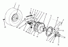 Toro 70040 (8-25) - 8-25 Rear Engine Rider, 1997 (7900001-7900578) Ersatzteile REAR AXLE ASSEMBLY