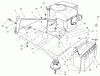 Toro 70040 (8-25) - 8-25 Rear Engine Rider, 1998 (8900001-8999999) Ersatzteile ENGINE ASSEMBLY