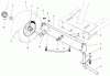 Toro 70040 (8-25) - 8-25 Rear Engine Rider, 1998 (8900001-8999999) Ersatzteile FRONT AXLE ASSEMBLY