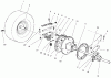 Toro 70040 (8-25) - 8-25 Rear Engine Rider, 1998 (8900001-8999999) Ersatzteile REAR AXLE ASSEMBLY