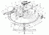 Toro 70041 (8-25) - 8-25 Rear Engine Rider, 1998 (8900001-8999999) Ersatzteile CUTTING UNIT ASSEMBLY