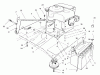 Toro 70041 (8-25) - 8-25 Rear Engine Rider, 1998 (8900001-8999999) Ersatzteile ENGINE ASSEMBLY