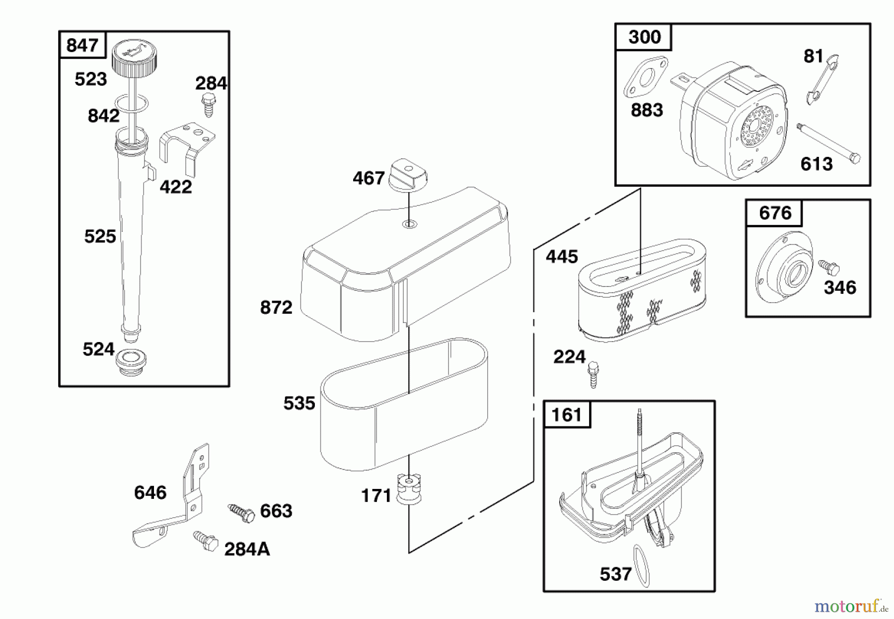 Toro Neu Mowers, Rear-Engine Rider 70041 (8-25) - Toro 8-25 Rear Engine Rider, 1998 (8900001-8999999) ENGINE BRIGGS & STRATTON MODEL 195707-0421-E1 #4