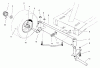 Toro 70041 (8-25) - 8-25 Rear Engine Rider, 1998 (8900001-8999999) Ersatzteile FRONT AXLE ASSEMBLY