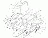 Toro 70041 (8-25) - 8-25 Rear Engine Rider, 1998 (8900001-8999999) Ersatzteile FRONT BODY ASSEMBLY