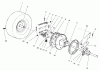 Toro 70041 (8-25) - 8-25 Rear Engine Rider, 1998 (8900001-8999999) Ersatzteile REAR AXLE ASSEMBLY