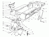Toro 70041 (8-25) - 8-25 Rear Engine Rider, 1998 (8900001-8999999) Ersatzteile REAR BODY ASSEMBLY