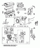 Toro 70140 (12-32) - 12-32 Rear Engine Rider, 1993 (3900001-3999999) Ersatzteile BRIGGS & STRATTON MODEL NO. 257707-0124-01 #2