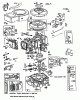 Toro 70140 (12-32) - 12-32 Rear Engine Rider, 1993 (3900001-3999999) Ersatzteile BRIGGS & STRATTON MODEL NO. 286707-0119-01 #1