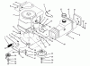 Toro 70140 (12-32) - 12-32 Rear Engine Rider, 1993 (3900001-3999999) Ersatzteile ENGINE ASSEMBLY