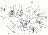 Toro 70140 (12-32) - 12-32 Rear Engine Rider, 1993 (3900001-3999999) Ersatzteile FRONT AXLE ASSEMBLY