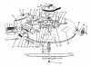 Toro 70140 (12-32) - 12-32 Rear Engine Rider, 1993 (3900001-3999999) Ersatzteile MOWER ASSEMBLY-USED ON MODEL NO. 70140