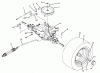 Toro 70140 (12-32) - 12-32 Rear Engine Rider, 1993 (3900001-3999999) Ersatzteile REAR AXLE ASSEMBLY