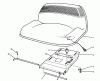 Toro 70140 (12-32) - 12-32 Rear Engine Rider, 1993 (3900001-3999999) Ersatzteile SEAT ASSEMBLY (MODEL NO. 70080, 70120 & 70140)
